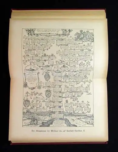 Sturmhoefel Illustrierte Geschichte der Sächsischen Lande 1.Bd. 1.Abteilung 1898