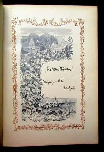 Scherer Deutscher Dichterwald Lyrische Anthologie 152 Medaillon Porträts um 1900