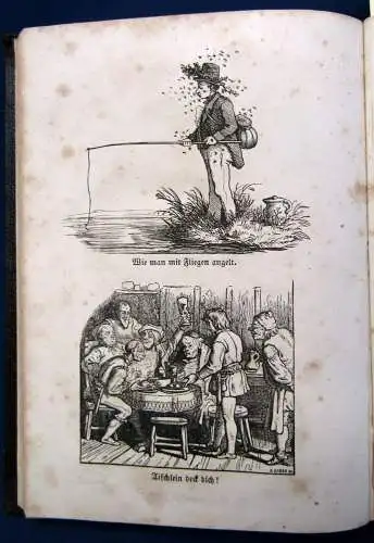 nieritz Deutscher Volkskalender auf das Jahr 1853 3. Jahrgang illustriert js