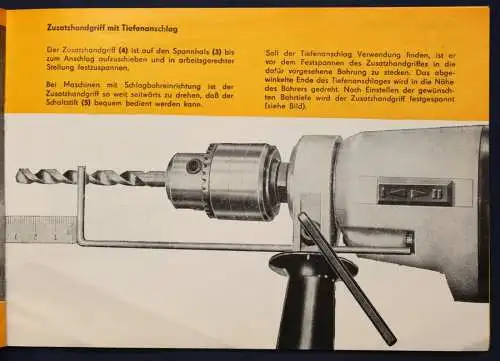 Original Prospekt Bedienungsanleitung Bohrmaschine System 480 1980 Smalcalda