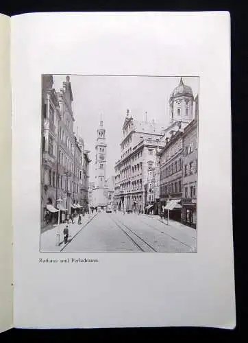 Pius Dirr Augsburg Dritte Auflage um 1920 Geschichte Ortskunde Landeskunde