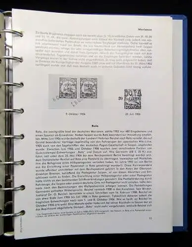 Die Postwertzeichen und Entwertungen der deutschen Postanstalten 3 Bde.1967-1969