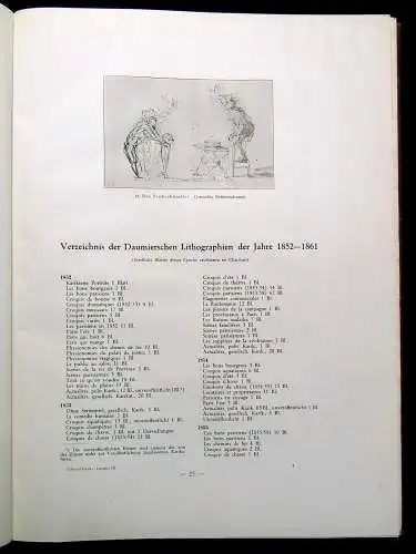 Honore Daumier 3 Bde. Lithographien + 1Bd. Holzschnitte komplett 1828- 1872