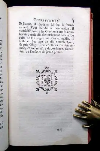 La Croix; Hornot; La Place Anecdotes du Nord comprenant  la Suede (...) 1770