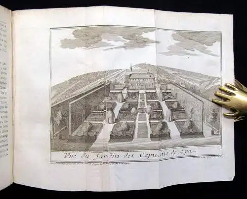 Limbourg, Jean Philippe de Nouveaux amusements des eaux de Spa 1763 Balneologie