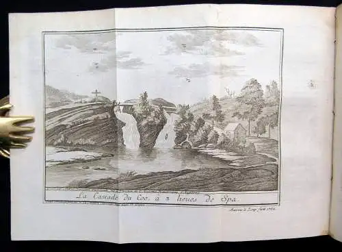 Limbourg, Jean Philippe de Nouveaux amusements des eaux de Spa 1763 Balneologie