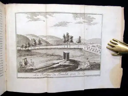 Limbourg, Jean Philippe de Nouveaux amusements des eaux de Spa 1763 Balneologie