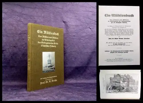 Prof. Dr. A. Meiche Ein Mühlenbuch Von Mühlen und Müllern im Arbeitsgebiet 1927