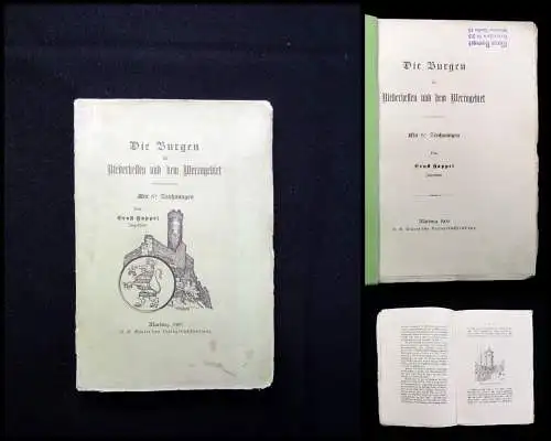 Happel Die Burgen in Burgen Niederhessen und dem Werragebiet 1903 Ortskunde