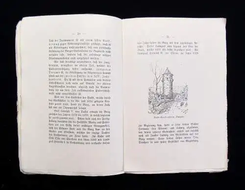 Happel Die Burgen in Burgen Niederhessen und dem Werragebiet 1903 Ortskunde