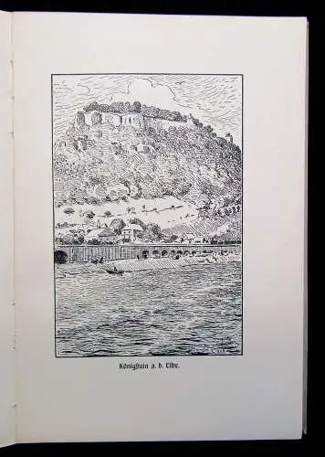 Weber, Henriette Festung Königstein Bilder und Erinnerungen um 1900 Sachsen