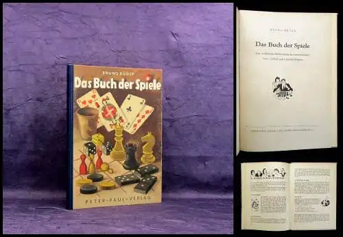 Rüger, Bruno Das Buch der Spiele Eine ausführliche Beschreibung 1952