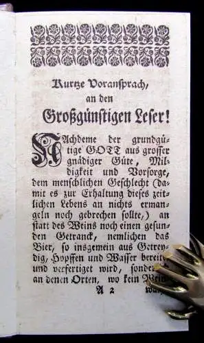 Der wohlerfahrene Brau-Meister Faksimile der Ausgabe 1759 erschien 1986 Nr.657