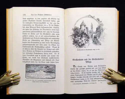 Schmidt Kursächsische Streifzüge Dritter Band 1924 Geschichte Landeskunde