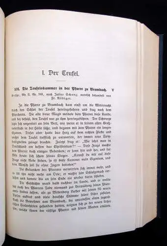 Meiche Sagenbuch des Königreichs Sachsen Original-Ausgabe 1903 Literatur