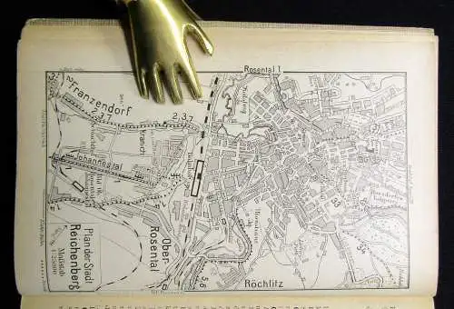 Kirsch Meinholds Routenführer Das Jeschken-Iser-Gebirge Nr 8 um 1900 Guide