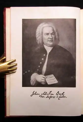 Dahms Johann Sebastian Bach Ein Bild seines Lebens 1924 Komponist