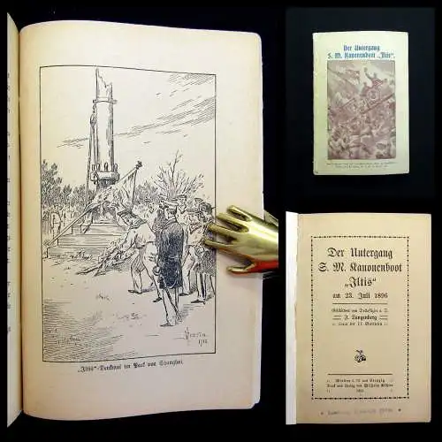 Langenberg Der Untergang S. M. Kanonenboot "Iltis" 1911 Geschichte Literatur