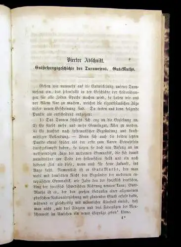 Lange Die Leibesübungen Darstellung des Werdens u Wesens der Turnkunst 1863