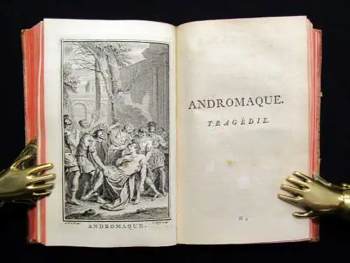 Racine Oeuvres de J. Racine, de l'Academie Francoise. Nouvelle Edition - 3 Bde