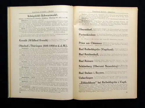 Bäder-Almanach 17. Ausgabe 1882-1933 europ. Bäder Luftkurorte u Heilanstalten