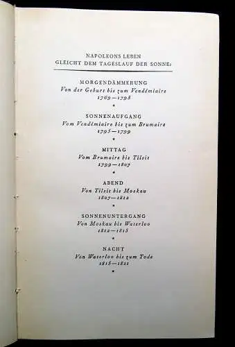 Mereschkowskij Napoleon Sein Leben Napoleon als Mensch 1928 Geschichte dekorativ