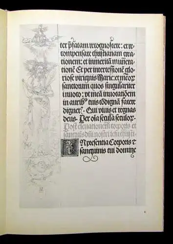 Albrecht Dürer Die Handzeichnungen  zum Gebetbuch Kaiser Maximilians Reprint