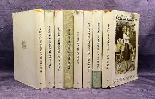 Magda Trott 8 Bände Goldköpfchen Original-Ausgaben um 1930 Literatur