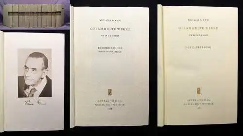 Thomas Mann Gesammelte Werke in 12 Bänden 1965 Klassiker Literatur