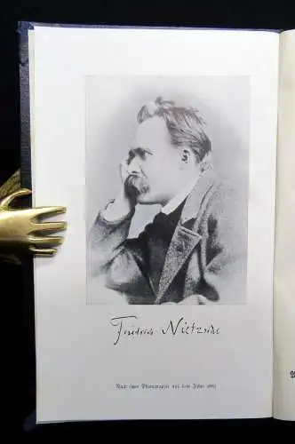 Friedrich Nietzsche Werke in zwei Bänden um 1900 Literatur Klassiker