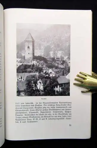 Mothes Vom Kamm zum Eger 4 Karten(3 Wanderkarten und 1 Übersichtskarte) 1939