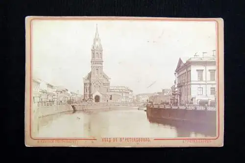 Felisch 13 Fotografien von Sankt Petersbourg ca. 10,5 x 16 cm Geografie um 1870