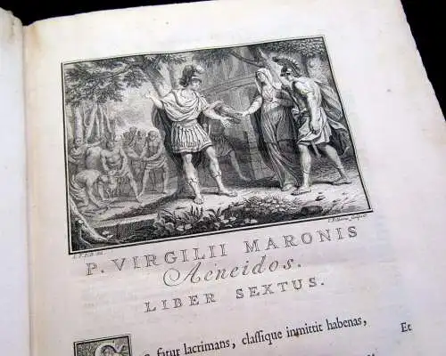 Virgilii Opera, cum Integris & Emendatioribus Commentariis Servii 4 Bände 1746