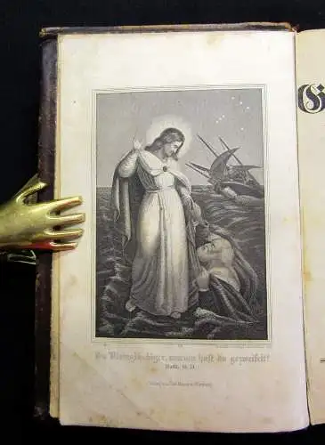 Zwickauer Gesangbuch Nebst einem Gebetb8uch 1869 Religion Christentum