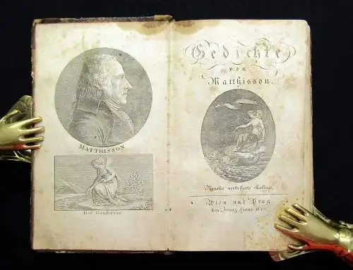 Gedichte von Matthisson 1810 Belletristik Literatur Lyrik Erzählungen