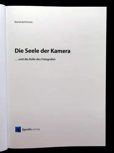 Chemin du David Die Seele der Kamera und die Rolle des Fotografen 2017 Berufe