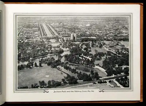 Pictorial Chicago Souvenir Book of Views 1930 ca. 28 Bll. Sehenswürdigkeiten