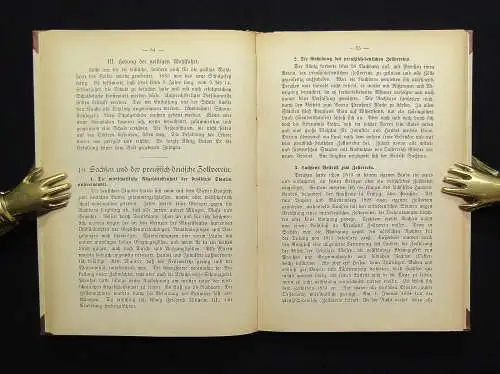 Petermann Sächsisch-Deutsche Geschichte Ein Buch für Schule und Haus 3 Bde. 1910