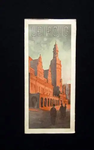 Neun Jahrhunderte Leipzig Führer Guide Sehenswürdigkeiten um 1930 Ortskunde