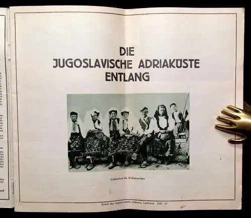 Jadranska Plovidba D.D. Dampfschifffahrts-Aktiengesellschaft *selten* 1929/1930