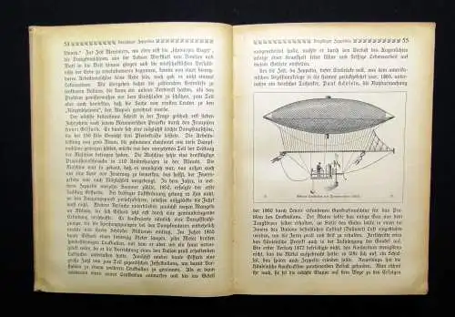 Lebensbücher der Jugend Bd.7 Graf Zeppelin Werden Schaffen eines Erfinders 1910