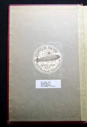 Karfeld Kapitän Hans von Schillers Zeppelinbuch 1938 Archiv Bodo Jost Geschichte