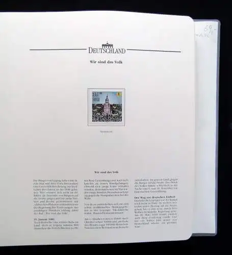 Sammelbilderalbum Deutschland Briefmarken zu besonderen Anlässen 4 Silbermünzen