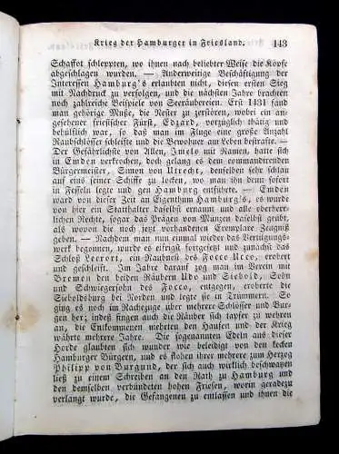 Hamburgische Chronik oder Hamburgs Schicksale u. Begebenheiten 2 in 1, 1844