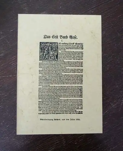 Die Bibel oder die ganze heilige Schrift deutsch von Dr. Martin Luther 1.Bd.1925