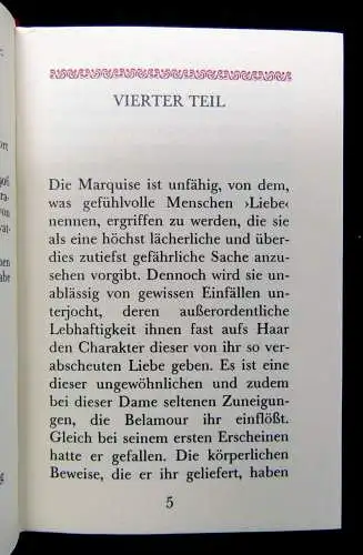 Nerciat  Den Teufel im Leibe Exemplar 133 v.500 der GA 3 Bde. 1986 Erotica