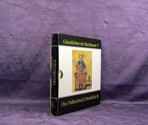 Glanzlichter der Buchkunst Das Falkenbuch Fridrichs II. 2000 Reprint+Kommentar