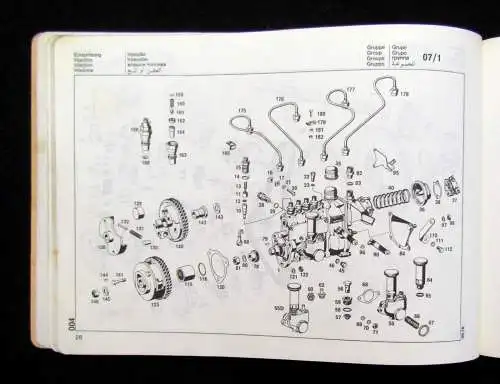 2 Handbücher Mercedes-Benz Modellreihe 123 Taxi Sonderausführung 1xMotor 1984