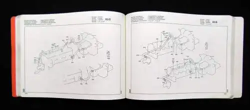 2 Handbücher Mercedes-Benz Modellreihe 123 Taxi Sonderausführung 1xMotor 1984