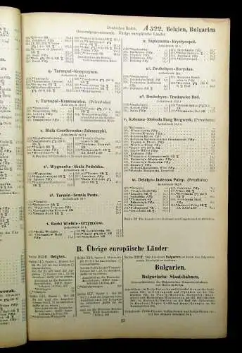 Zweiter Nachtrag zum Stationsverzeichnis der Eisenbahnen Europas 1942 Reichsbahn